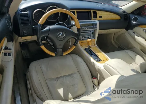 2005 Lexus Sc 430 z USA, uszkodzony, nr VIN JTHFN48Y350064164